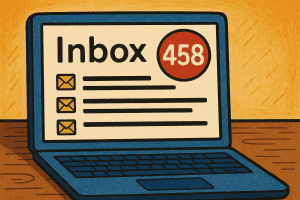 inbox management and admin support. Email declutter.