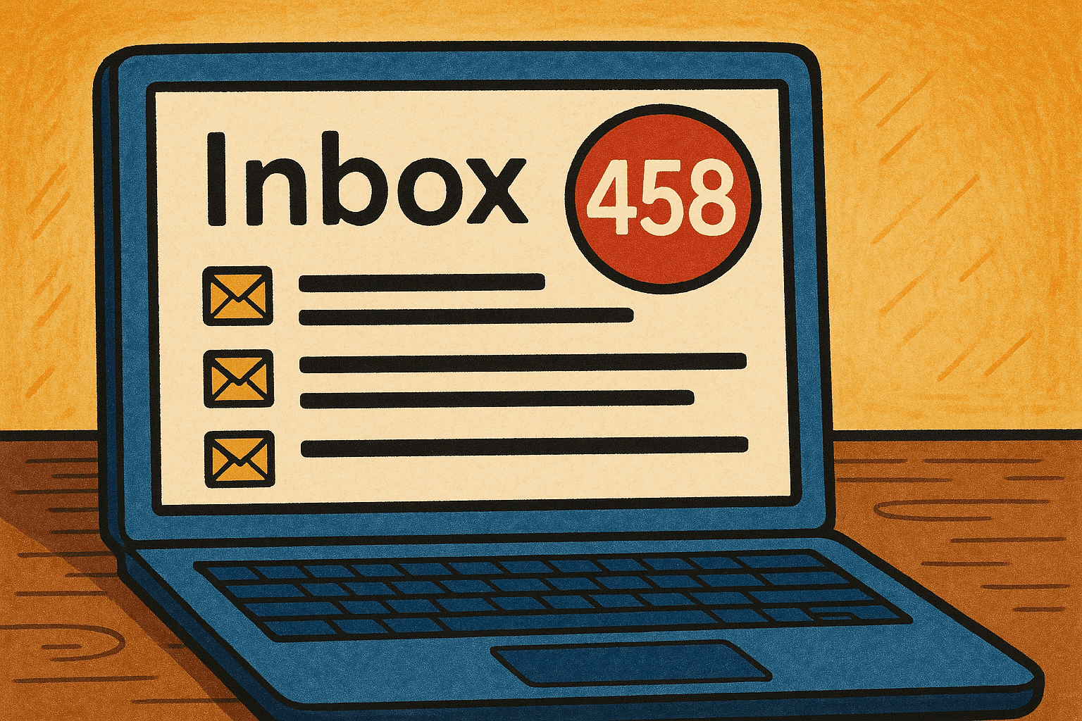 inbox management and admin support. Email declutter.